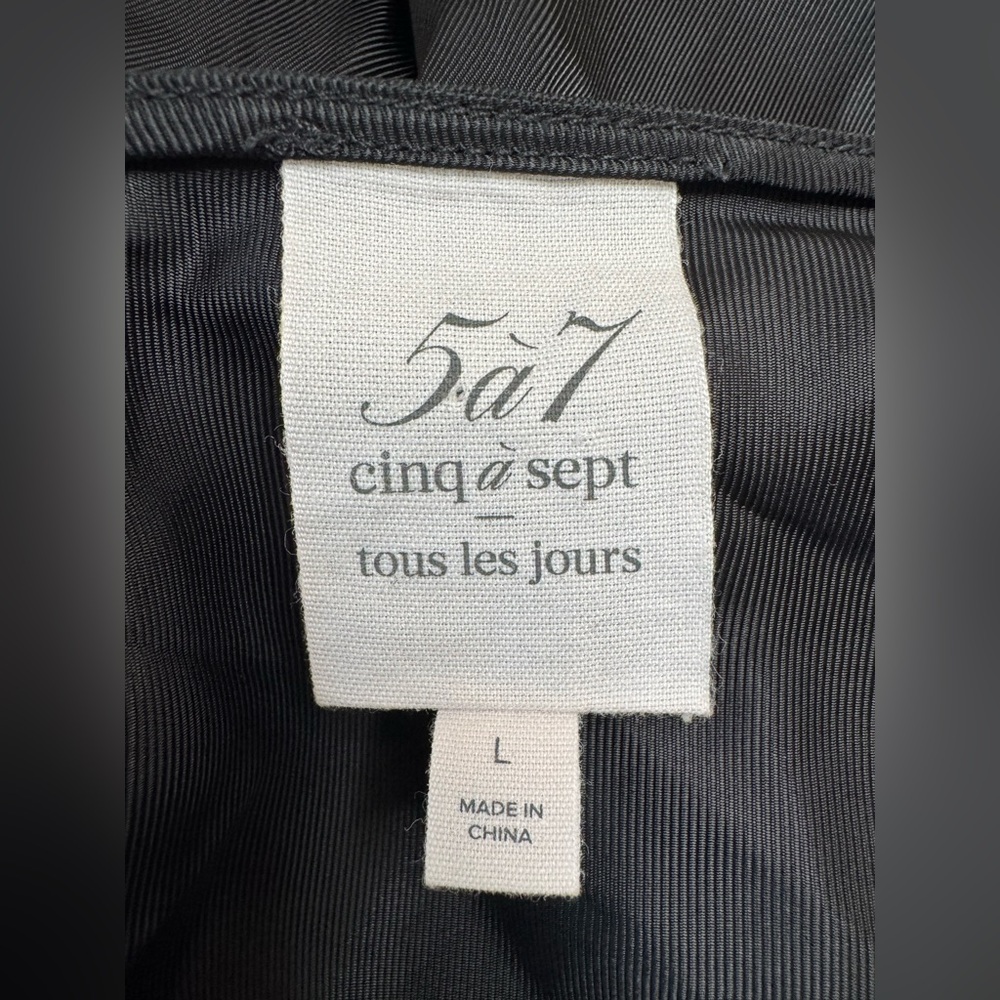 Cinq à Sept Black Jumpsuit - Picture 7 of 12